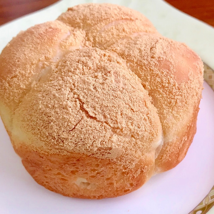 きな粉のちぎりパン 低温二次発酵で翌朝焼いてもok レシピ 作り方 By 水玉模様 楽天レシピ